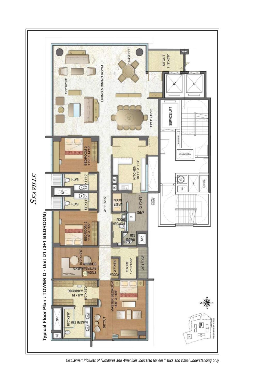 E Residences Chennai Floor Plans7