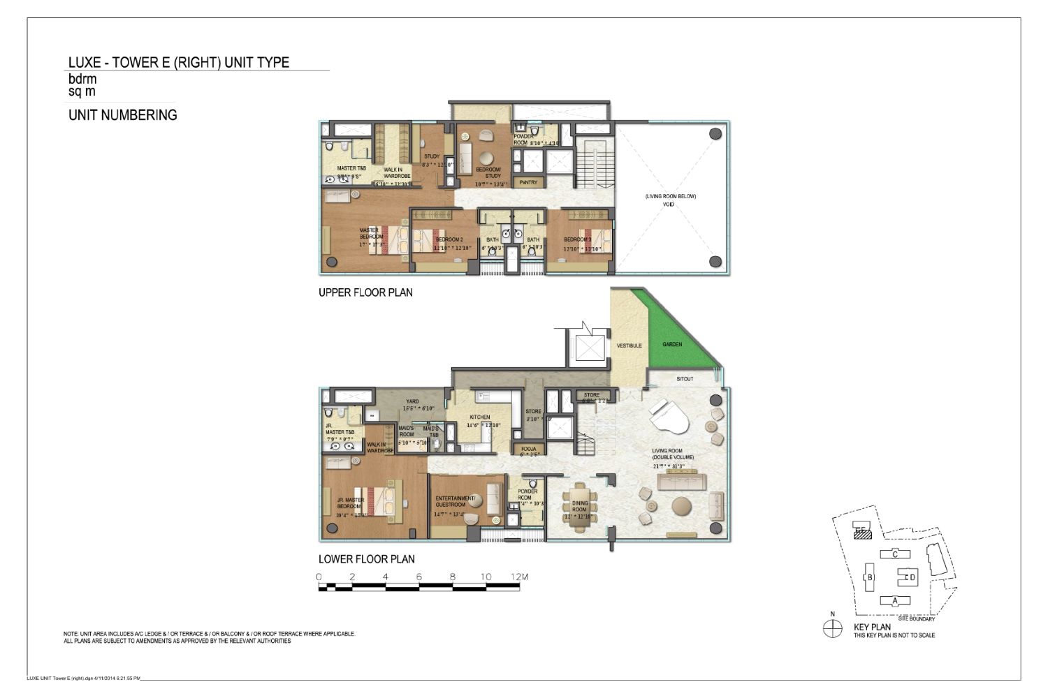 E Residences Chennai Floor Plans9