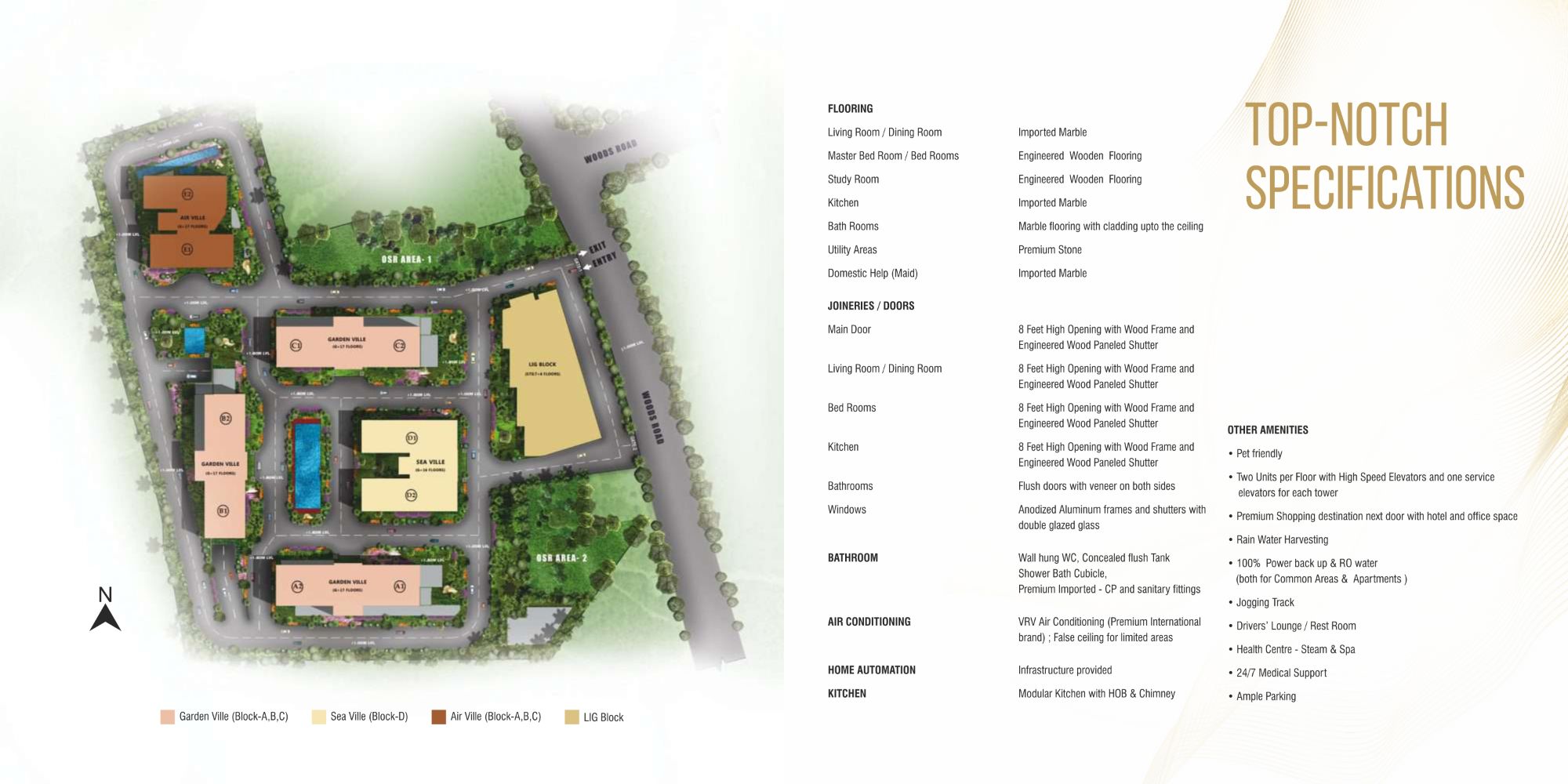 E Residences Master Plan